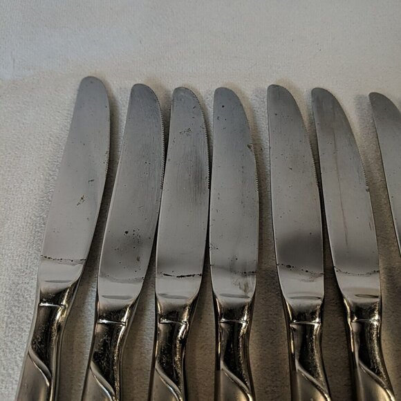 J.A. Henckels SYNERGY Stainless Steel 18/10 Flatware Lot 11 Butter Knives Fork - Picture 6 of 16
